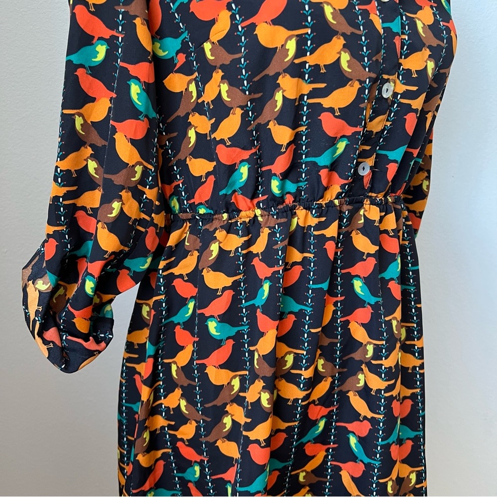 Romeo & Juliet Couture High Low Bird Dress - Picture 4 of 9